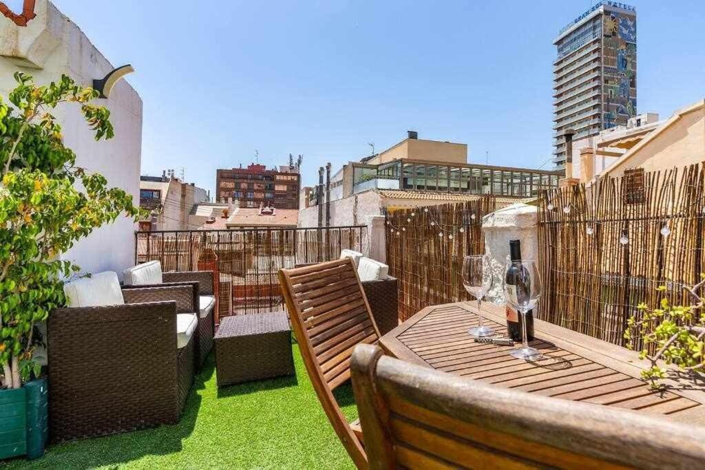 Dirdam Cascoantiguo -Roof Top -4 Min Playa لقنت المظهر الخارجي الصورة